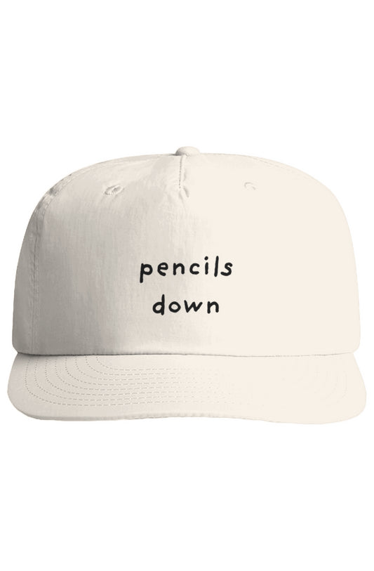 pencils down